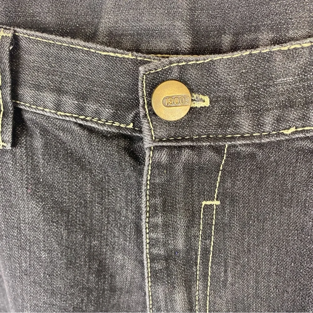 Vintage Coogi Embroidered Blue Denim Loose Fit Baggy Jeans - Picture 6 of 12